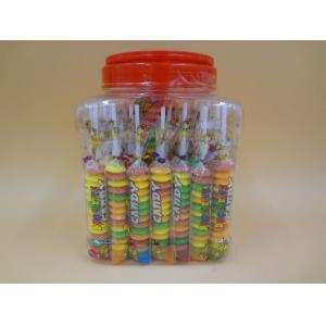 Different Shape Bottled Fruity Hard Candy Raspberry / Strawberry / Mango Candies
