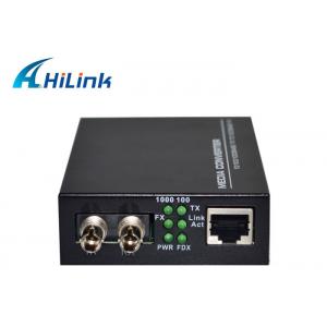 850NM 550M Multimode Fiber Media Converter 1000Base-TX To 1000Base-SX ST