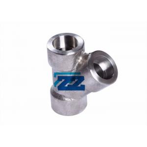 China Socket Weld Lateral Tee Forged Pipe Fittings 45 Degree  1 / 2  3000LB Pressure supplier