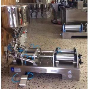 China Semi Automatic Liquid Filling Machine For Paste Cosmetic Cream With Certificate supplier