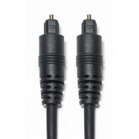 China Brand New Hifi Sound Toslink Optical Audio Digital Cable S/PDIF Plated Gold Connector Black PVC 1.5M 2.4M 3M on sale