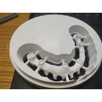China Hygienic Polished Dental Implant Zirconia Crown Customizable Design on sale