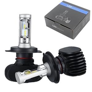 H4 LED Headlight Bulbs Conversion Kit CSP LED Chip 6500K Cool White 50W 8000lm - 3 Years Warranty