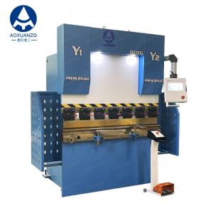 WC67Y-80T 1600mm Metal Steel Plate Bending Machine Hydraulic CNC Press Brakes With TP10s
