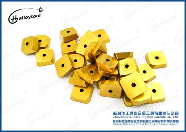 CNC Turning Milling Carbide Tool Inserts For Milling Cutter , High Durability