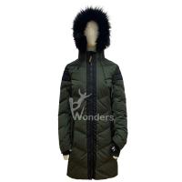 China Women's Insulated Padded Puffer Parka Jackets Winter With Hood on sale