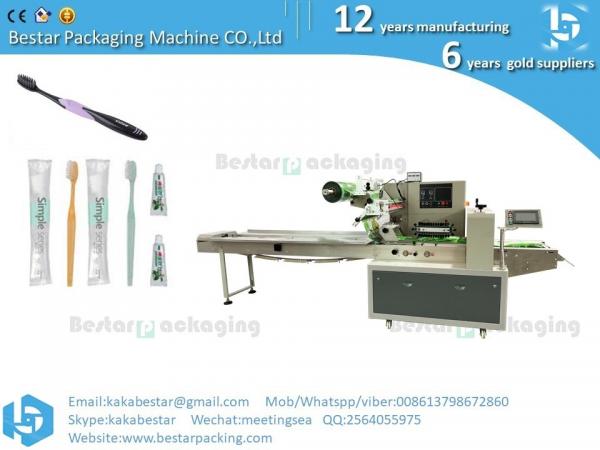 Automatic, stainless steel multifunctional horizontal packing machine, can pack