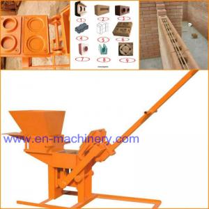 China Manual Clay Cement Brick Making Machine and 1-40 Red Clay Brick Making Machine supplier