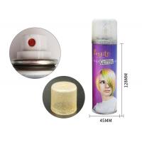 China Colorful 150ml Hair Glitter Spray With Light Hold Hair Styling MSDS on sale