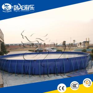 China summer above ground round frame pool supplier