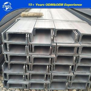 China Web Width 96mm 1056mm Structural Steel C Channel Steel Beam for Steel Structure Building supplier