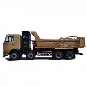 China CAMC New Energy Electric Heavy Duty Dump Truck 8x4 12 Wheels Zero Emission Swap/Charge Battery supplier