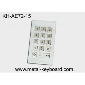 China Industrial Input Stainless Steel keyboard metal  , dustproof keyboard long life supplier
