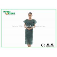 China Laboratory Durable Disposable Dental Patient Gowns Bariatric Hospital Gowns Without Sleeves on sale