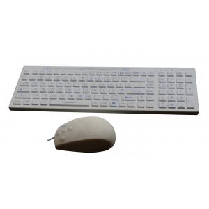 Blue backlighting white disinfectant dental keyboard mouse combo set  for CE Europe