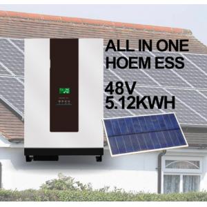 10KW 5kw Lithium Battery All In One Off Grid Solar Power System 48v Lifepo4 Battery Home Energy Storage Inverter Battery