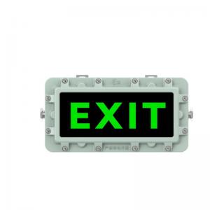 China IP65 4W Waterproof Explosion Proof Exit Lights Led Emergency Exit Light Indicator supplier