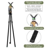 China Height Adjustable Long Hunting Bracket 360 Degree Rotation Easy To Use Quick Open on sale