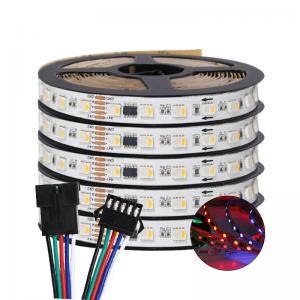 Dmx512 Addressable LED Strip Smd 5050 Rgbw Rgbww 4 In 1 For Home Decoration