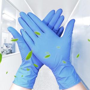 Signo Ambidextrous Disposable Nitrile Work Gloves Medium Large