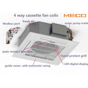 China ABS Panel Cassette Fan Coil Unit Electrostatic Dust Sanitiser supplier