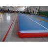 China Commercial Inflatable Air Track Custom Printed For Playground Wear Resistance wholesale
