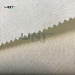 China Apparel Pocketing Garment Interfacing / Non Woven Fusible Interlining Fabric For Dresses supplier