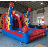 China Commercial Inflatable Basketball Game Inflatable Basketball Target Shooting PVC Basketball Shooting Game on sale