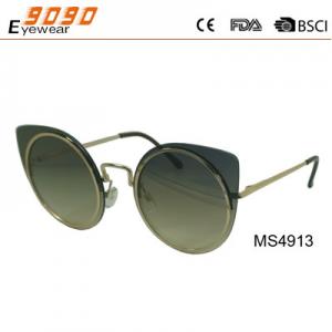 China Special culling fashion metal sunglasses ,UV 400 Protection Lens,high quality supplier