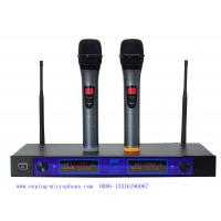 China UM-1012 professional  double handheld VHF wireless microphone with screen  / micrófono / good quality on sale