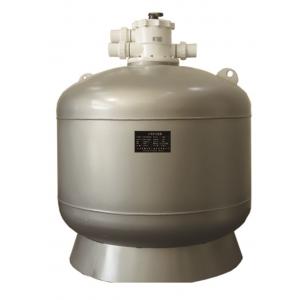 Stainless Steel Water Purification Tank , Silver Top Out Quartz Pool Sand Tank