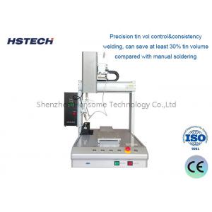 4 Axis Automatic Soldering Machine X/Y/Z/R Rotation Manual Programming High Precision