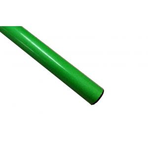 Durable Green Plastic Coated Copper Tubing Anti Rust Modular Pipe Rack Thickness 1.5mm