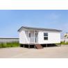 China Portable Prefabricated Mobile Homes , Single Wide Mobile Homes, foldable house for holiday, resort wholesale