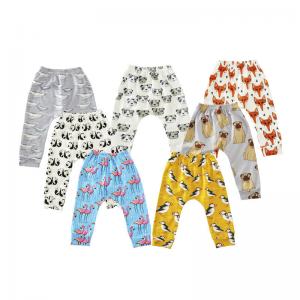 China Custom children new arrival baby dress printing leggings wholesale kids pants wholesale