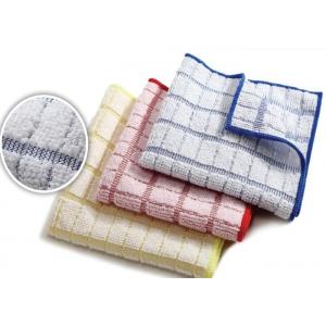 Chedked Microfiber Cleaning Cloth Nylon Window Cleaning Cloths