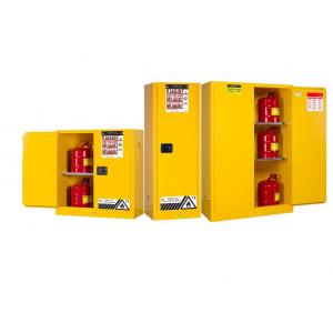 China 100 Lbs Chemical Steel Industrial Storage Cabinets Flammable In Gray Color supplier