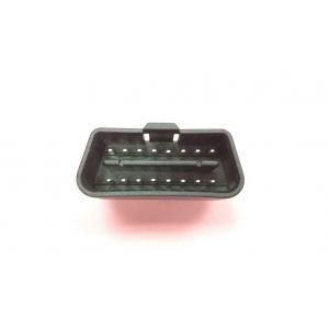 China 16 Pin Standard J1962 Obd Connector Pvc Material Injection Molded In Black supplier