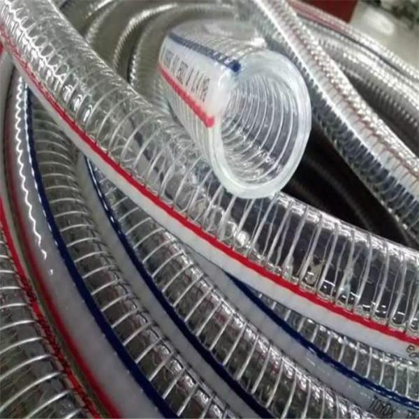 flexible corrugated steel wire hose / corrugated flexible steel wire hose / pvc