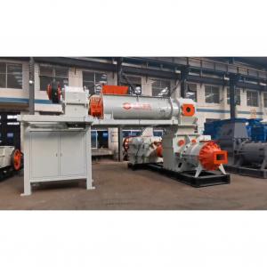 Double Stage Vacuum Extruder Clay Brick Making Machine For Clay Brick Extruding