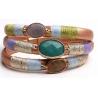 jewellery spring and summer new collection leather magnetic bracelet, fashion