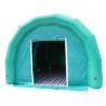 green portable inflatable air tight PVC tent for event party advertising