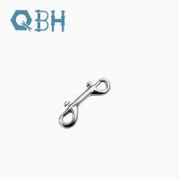 China Stainless Steel 304 Double End Bolt Clips 100mm Heavy Duty Snap Hook For Pet Chain on sale