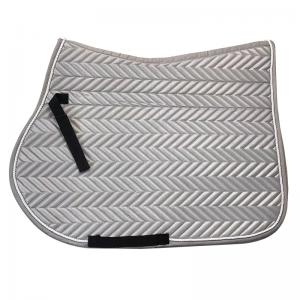 Waterproof Reflective Silver Equine Saddle Pad Horse Riding Equipment