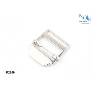 China Fashion Style Metal Belt Buckle 25mm Pin Buckle Nickle Color Plating For Fabric Belt supplier