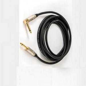 22 Awg Bass Guitar Cable 1/4 Inch Straight To 1/4 Inch Angled Bass Amp Cord For Amp