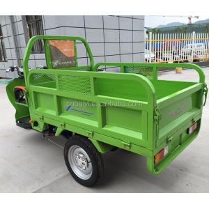 China 48V20Ah Battery Powered Electric Cargo Three Wheel Motorcycle for Adult OPEN Body Type supplier