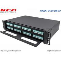 China 19 Inch 2U MPO Patch Panel 192 Core MTP Rack Mount ODF LC Duplex on sale