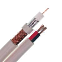 China High Quality RG6/U 2C 18AWG CMP Figure 8 CCTV Coaxial Cable BC/CCA 100m/200m/305m Type CCTV Cable on sale