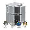 Durable Construction Garden Shed Lean-to Design Waterproof Outdoor Garden Sheds